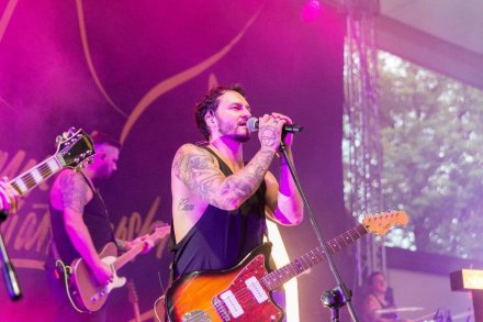 Koncert Dawida Kwiatkowskiego w wiślańskim amfiteatrze
